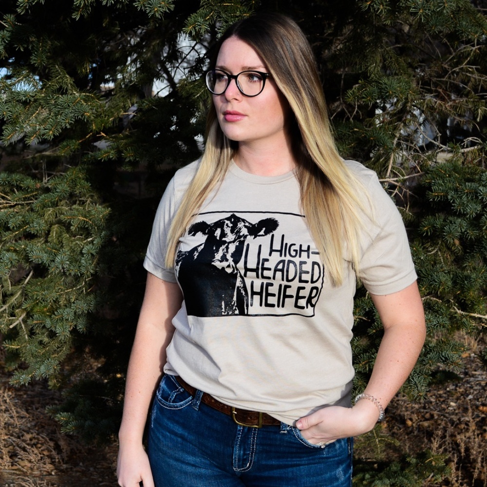 High Headed Heifer Tee